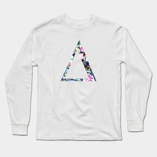 Barcelona Gaudi Mosaic Delta Sorority Long Sleeve T-Shirt